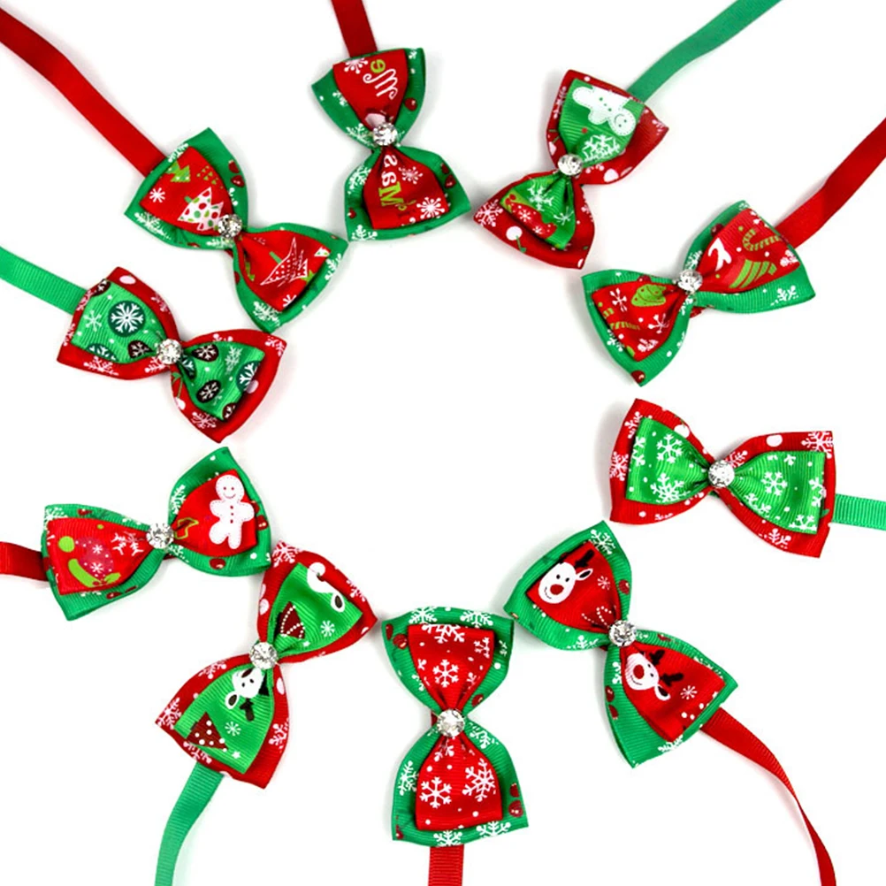 

15pcs Bow Tie Dog Tie Adjustable Collar Pet Necktie Holiday Adjustable Pet Necktie Party Wedding Dog Fashion Accessories