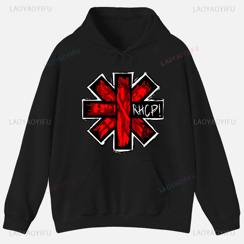 Red Hot Chili Pepper-Sudadera gráfica de manga larga para hombre, ropa de calidad, ropa de calle de otoño, Sudadera con capucha personalizada, ropa estampada