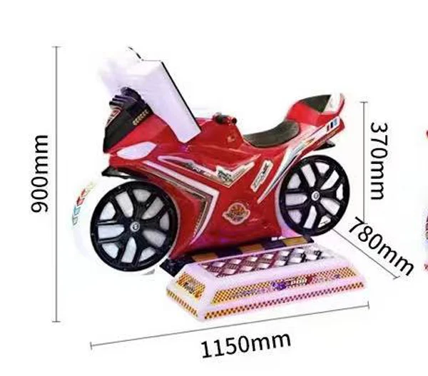 FOR Motor bike kids rider with coin operated