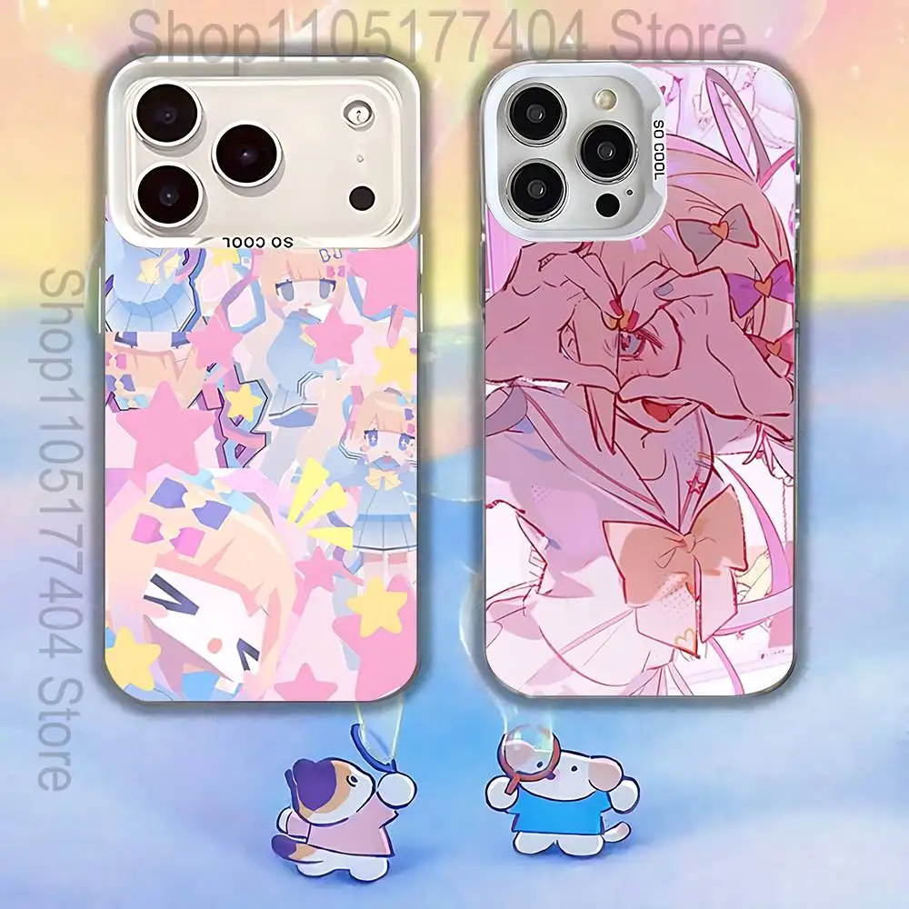 

NEEDY GIRL O-OVERDOSE Phone Case For iPhone 17,16,13,12,X,11,15,14,Pro,Max,Plus,SE4,Air,Mini White IMD HD Matte