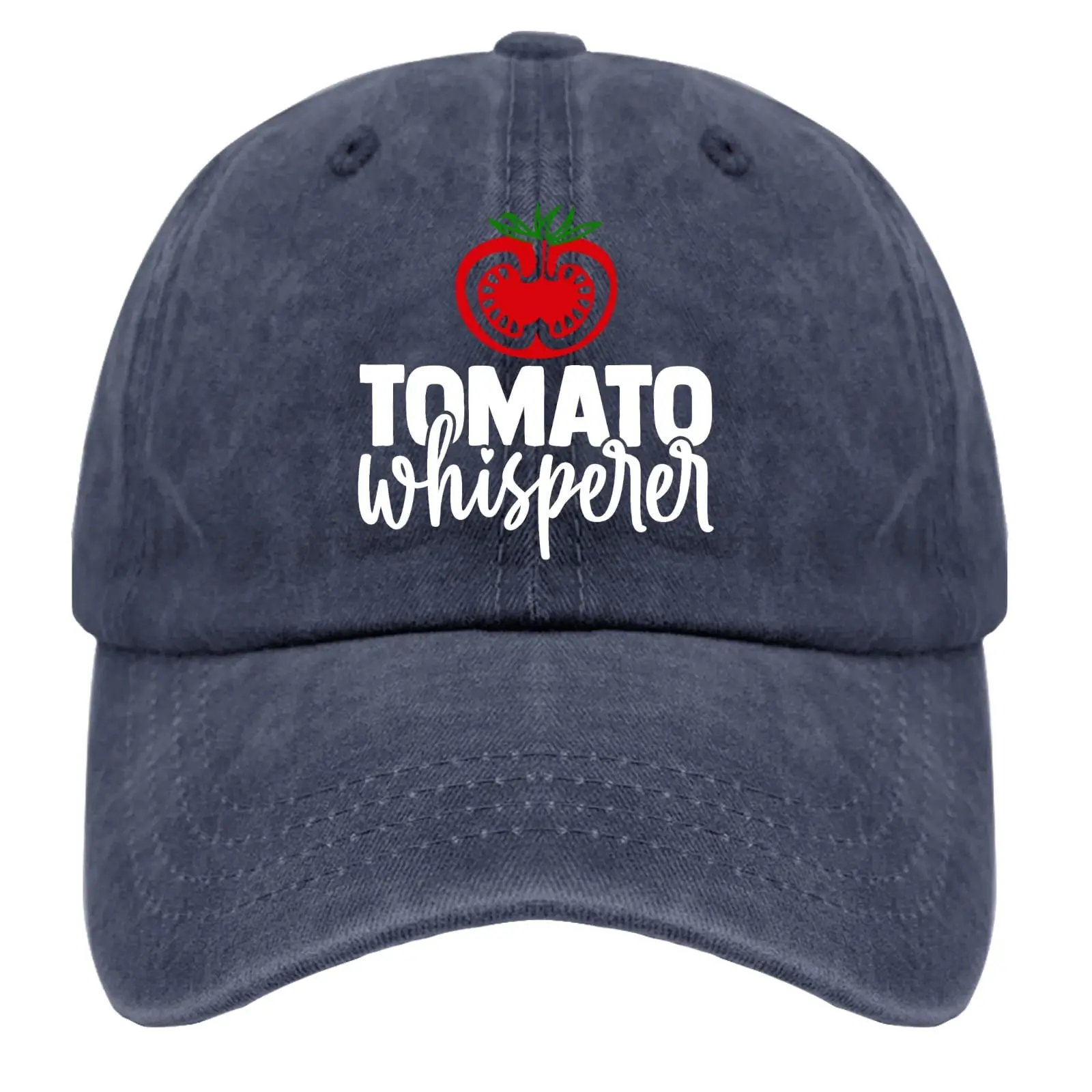 

Tomato Whisperer Caps Pure Cotton Men Women Baseball Cap Breathable Outdoor Sports Cap Fishing Sunshade Hat For Travelling