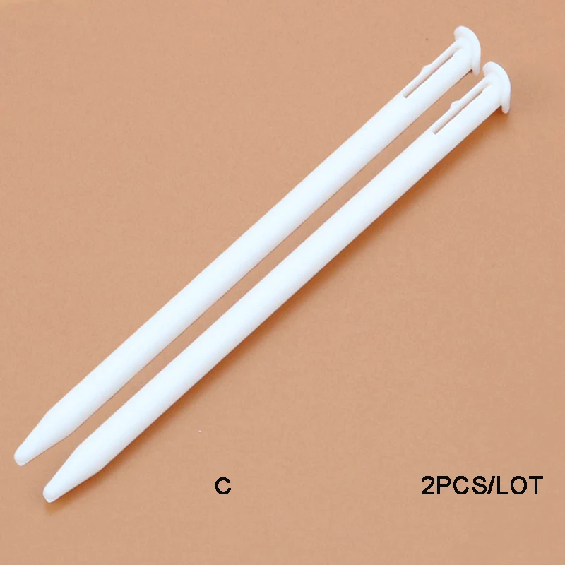 YuXi-Nintendo 3DS Game Console Touch Screen Pen, Pen Resistência, caligrafia, 2pcs, Novo