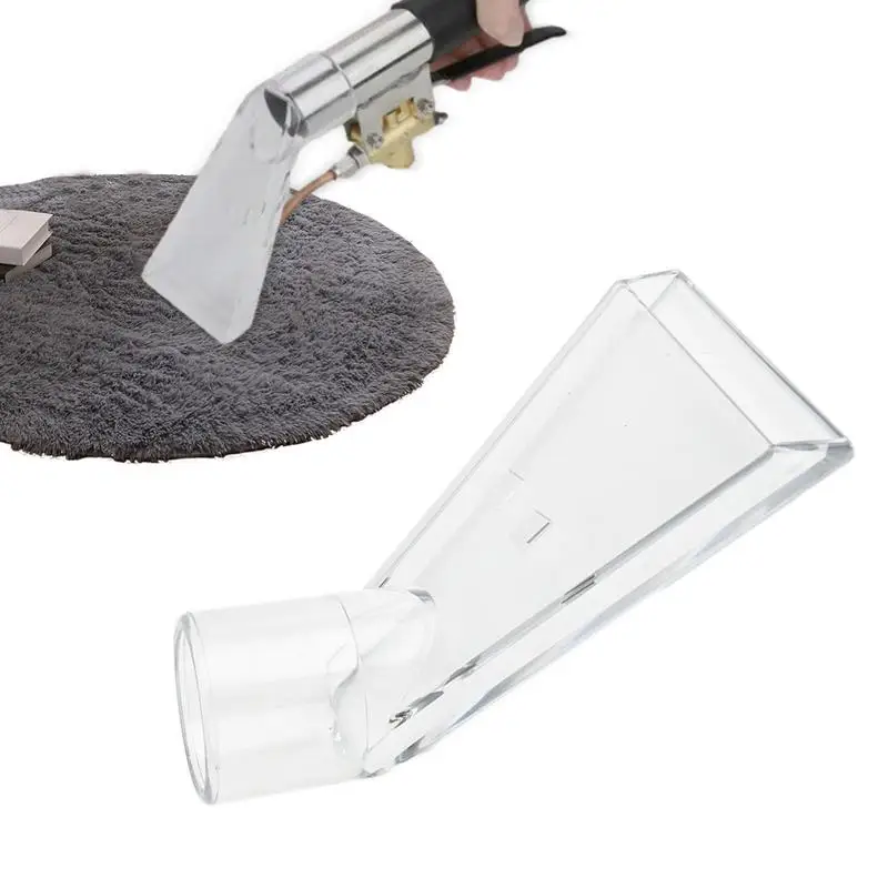 Extractor Hand Wand with Clear Head for Upholstery & Carpet Cleaning,Car Detailing Vacuum Wand for Portable Extractors