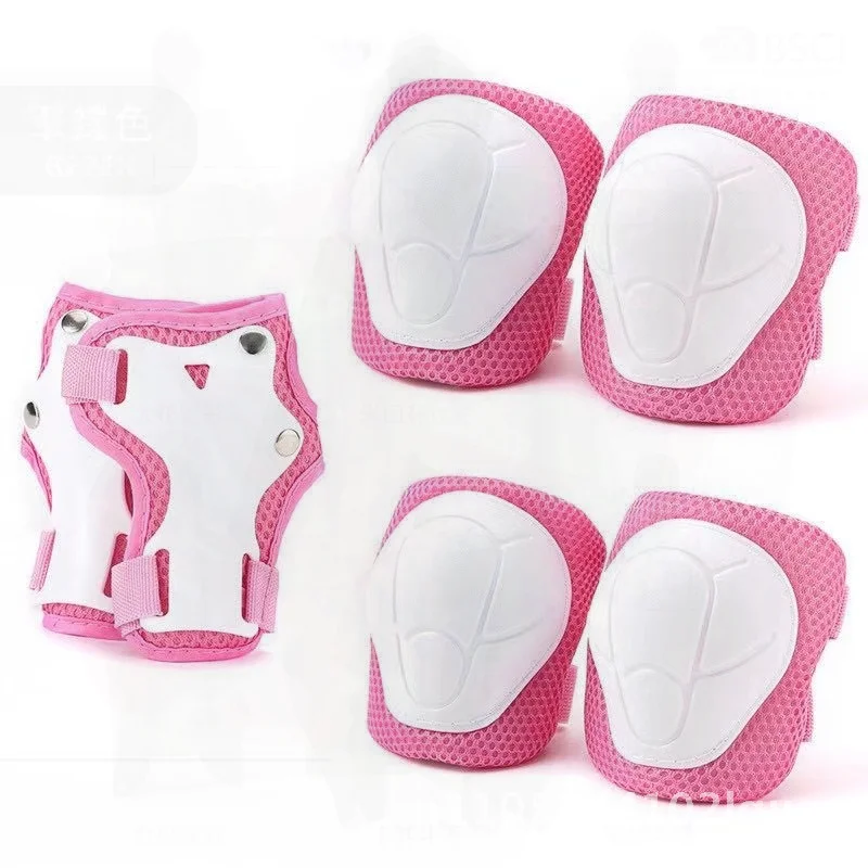 

Knee & Elbow Protective Gear Set - Anti-Collision Sports Equipment for Outdoor Activities Palm Elbow Neutral Skateboard Balance