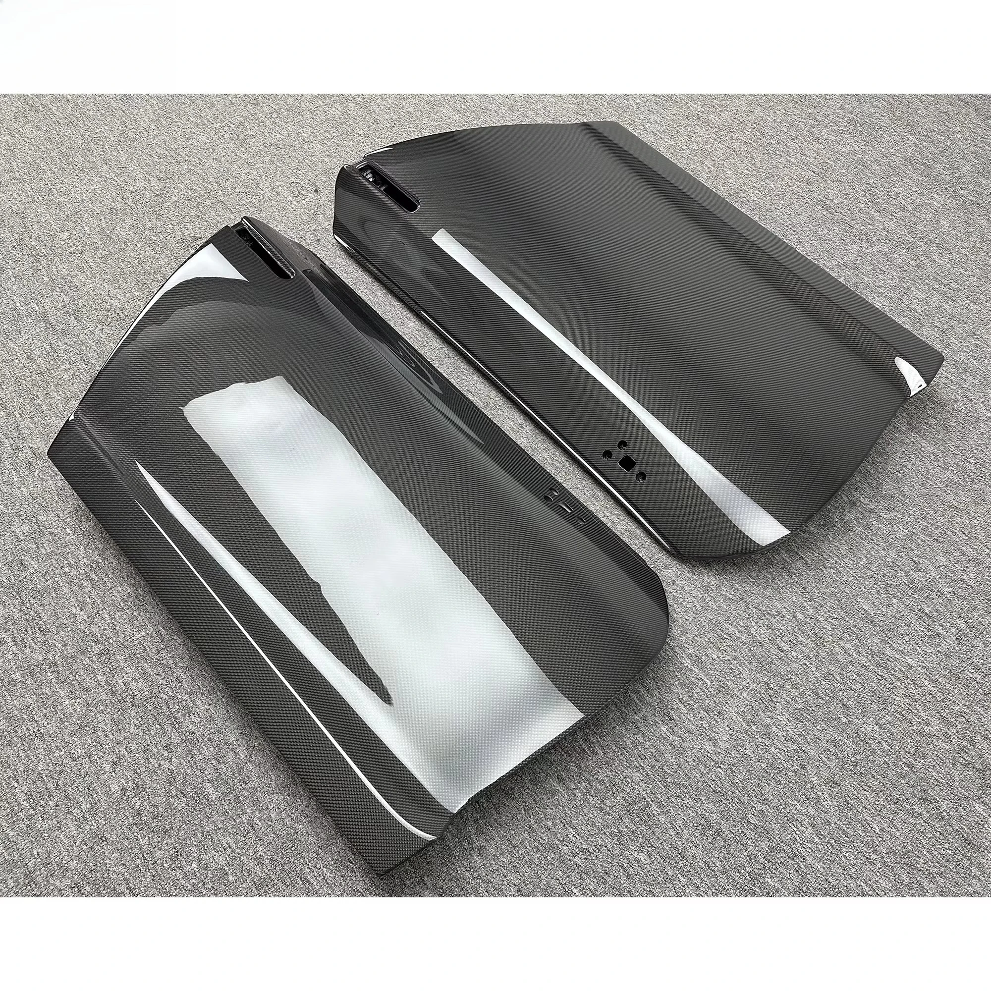 لوحة باب من ألياف الكربون الجافة على طراز OEM لنيسان R35 GTR 2008-2016 مجموعات هيكل كربون كاملة أجزاء لوحات أبواب السيارة خفيفة الوزن #5