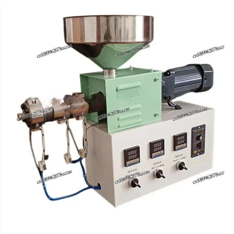 

New 220V2Kg/H Single Screw Extruder Laboratory Bench SJ25 Single Screw Extruder Plastic Table Top Polymer Extruder Injection Mol