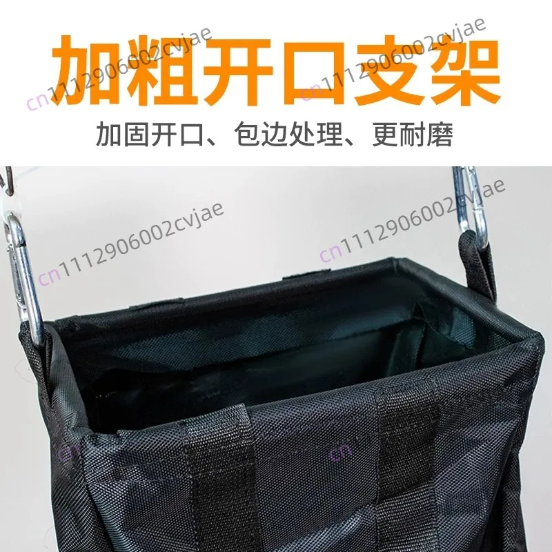 Electric Hoist Stage Chain Bag Manual Hoist Storage Pouch Heavy Duty Square Round Black Canvas Bag