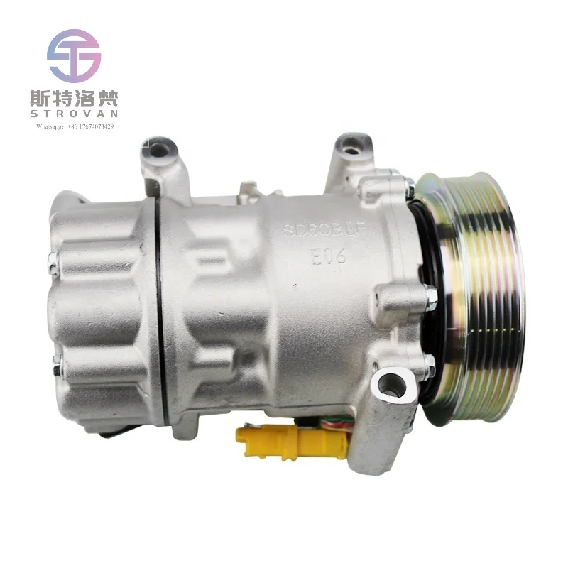 

OE 9659875480 6453WF 6453LJ High Quality Car Parts Cooling System air Conditioning Compressor for 308 RCZ JUMPY XSARA