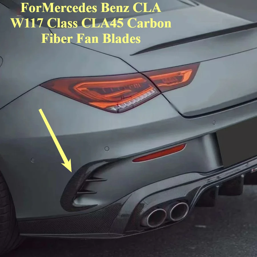 

Zero Defect ForMercedes Benz CLA W117 Class CLA45 Carbon Fiber Fan Blades