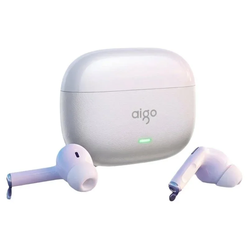 AIGO TQ18 Half In-Ear Wireless Bluetooth Earbuds with Long Battery Life for Music For Gifts