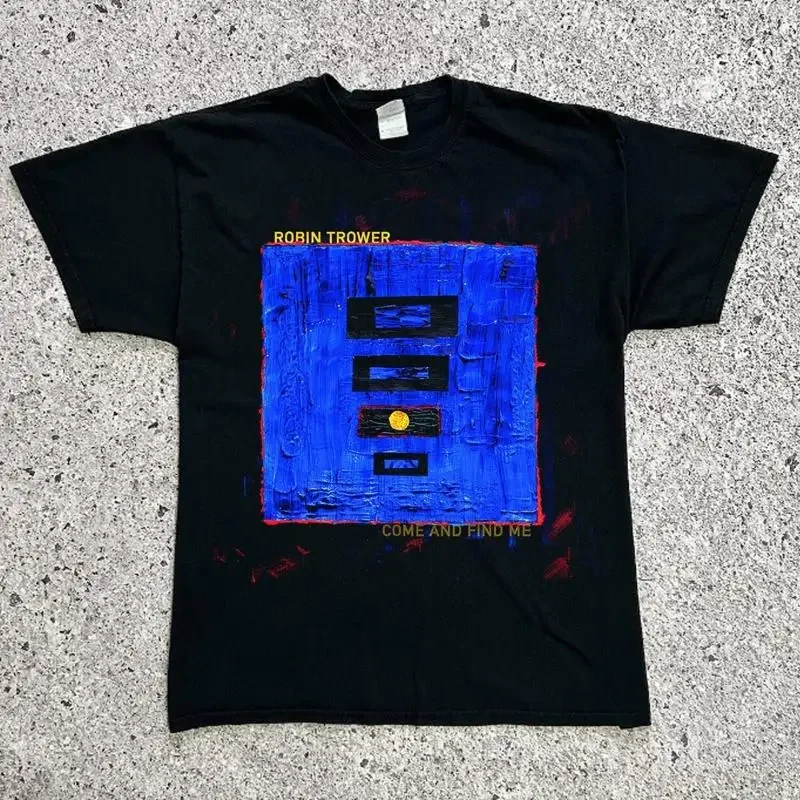 Come And Find Me Robin Trower MenBlack S 235XL T Shirt20D839
