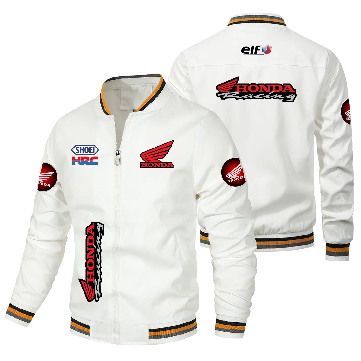 Chaqueta de motocicleta de coche Honda, nueva chaqueta de carreras de motos, abrigo, chaqueta de piloto de moda de otoño, nueva chaqueta de béisbol para motocicleta para hombre