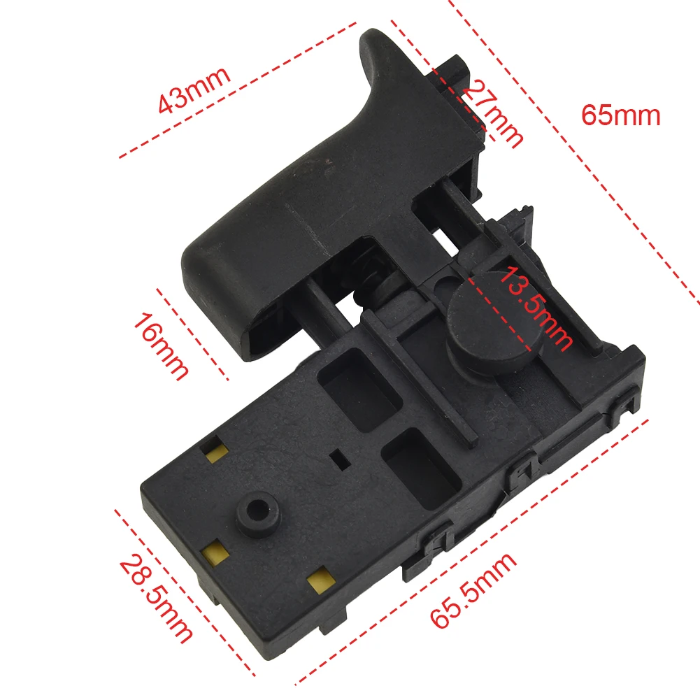 Imagem -04 - Interruptor de Controle de Velocidade da Broca de Martelo Elétrico Botão Ligado e Desligado Interruptores de Gatilho para Makita Ferramenta Elétrica Hr2460 Hr2470