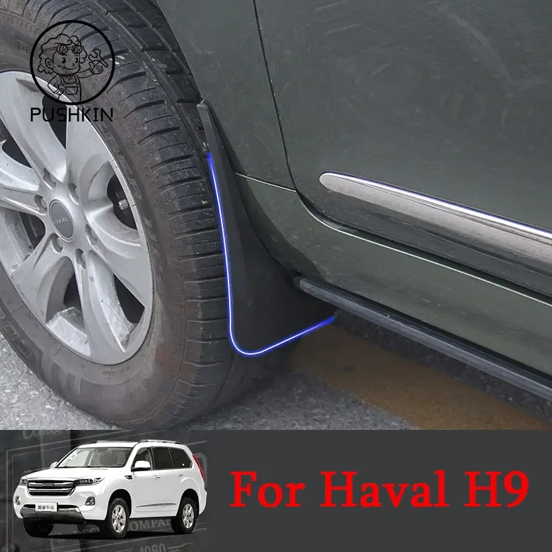 

Car Mudflap Fender For Haval H9 2018 2019 2020 2021 Over Fender Mud Flaps Guard Splash Flap Mudguard Accessories