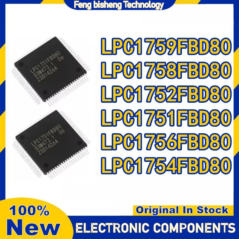 LPC1752FBD80 LPC1751FBD80 LPC1754FBD80 LPC1756FBD80 LPC1759FBD80 LPC1758FBD80 LPC1752 LPC1751 LPC1754 LPC1756 LPC1759 LPC1758 IC
