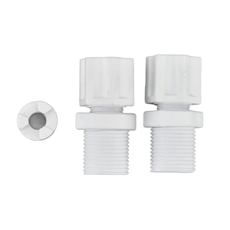 1/4 Inch Check Valve & Inlet Adapter CLX220EA Pool Chlorinator Chemical Feeder Replacement Fitting Kit