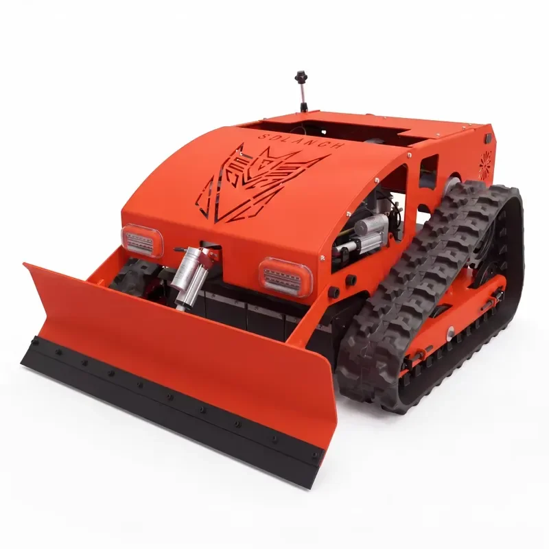 Multifunctional Crawler Mower Replaceable Blades for Grass Cutting Shrub Trimming