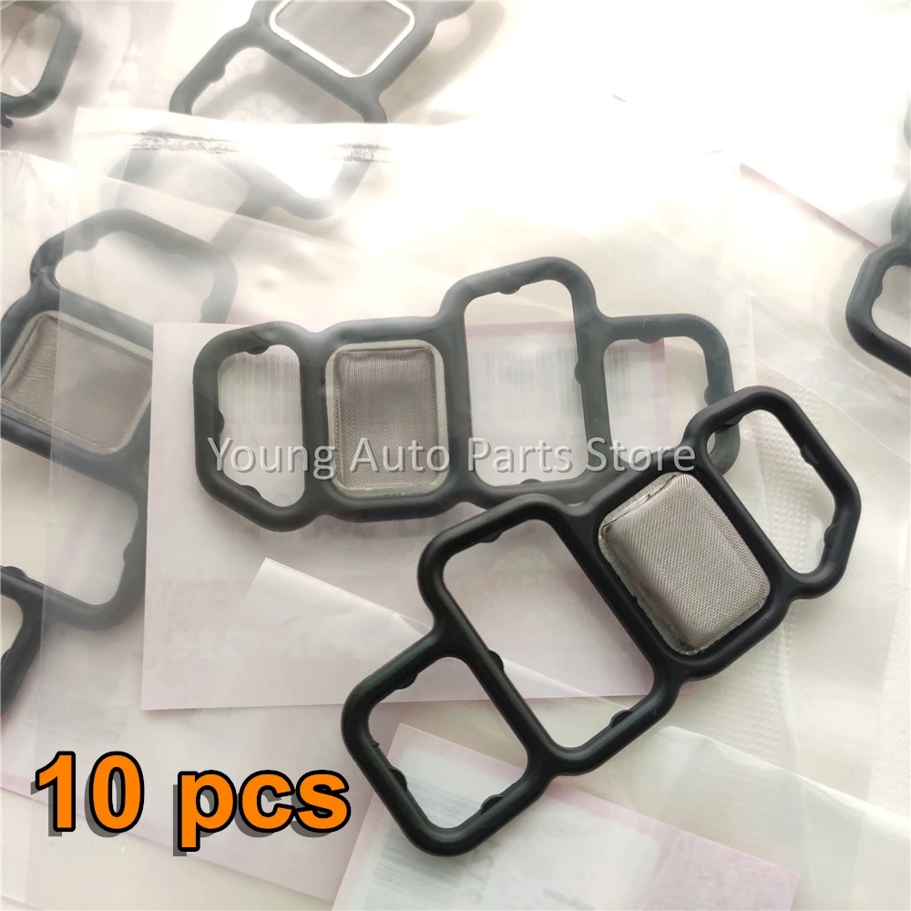 10PCS Gasket Filter VTEC Solenoid Spool Valve Gasket Seal For Honda Civic 2006-2014 For Accord 2014 15826-RNA-A01  Hot Sell