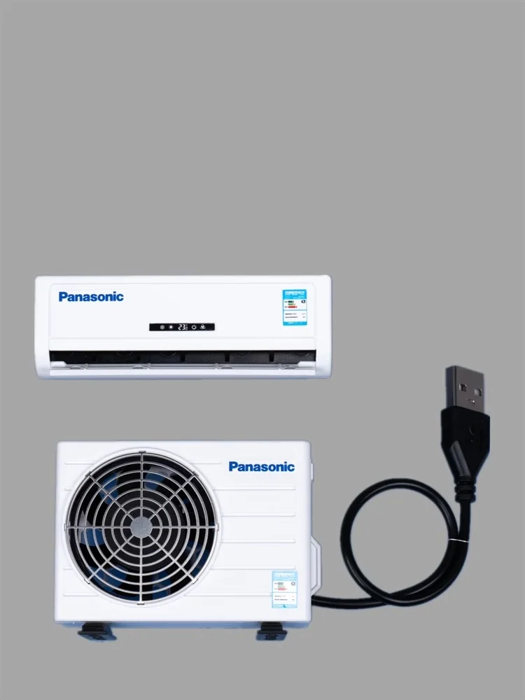 Mini climatisation Micro climatiseur jouets modèle 1/10 1/14 Miniature modèle scène pour 1/14 Rc camion 770S pour homme TGX accessoire