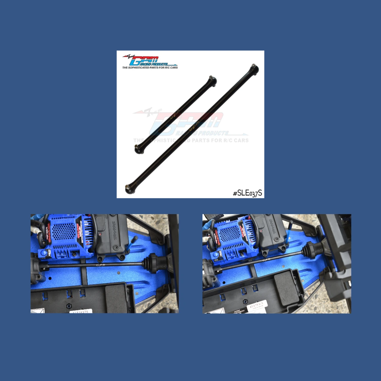 

4140 Carbon Steel Center Dog Bone For TRAXXAS 1/8 Sledge Monster Truck 95076