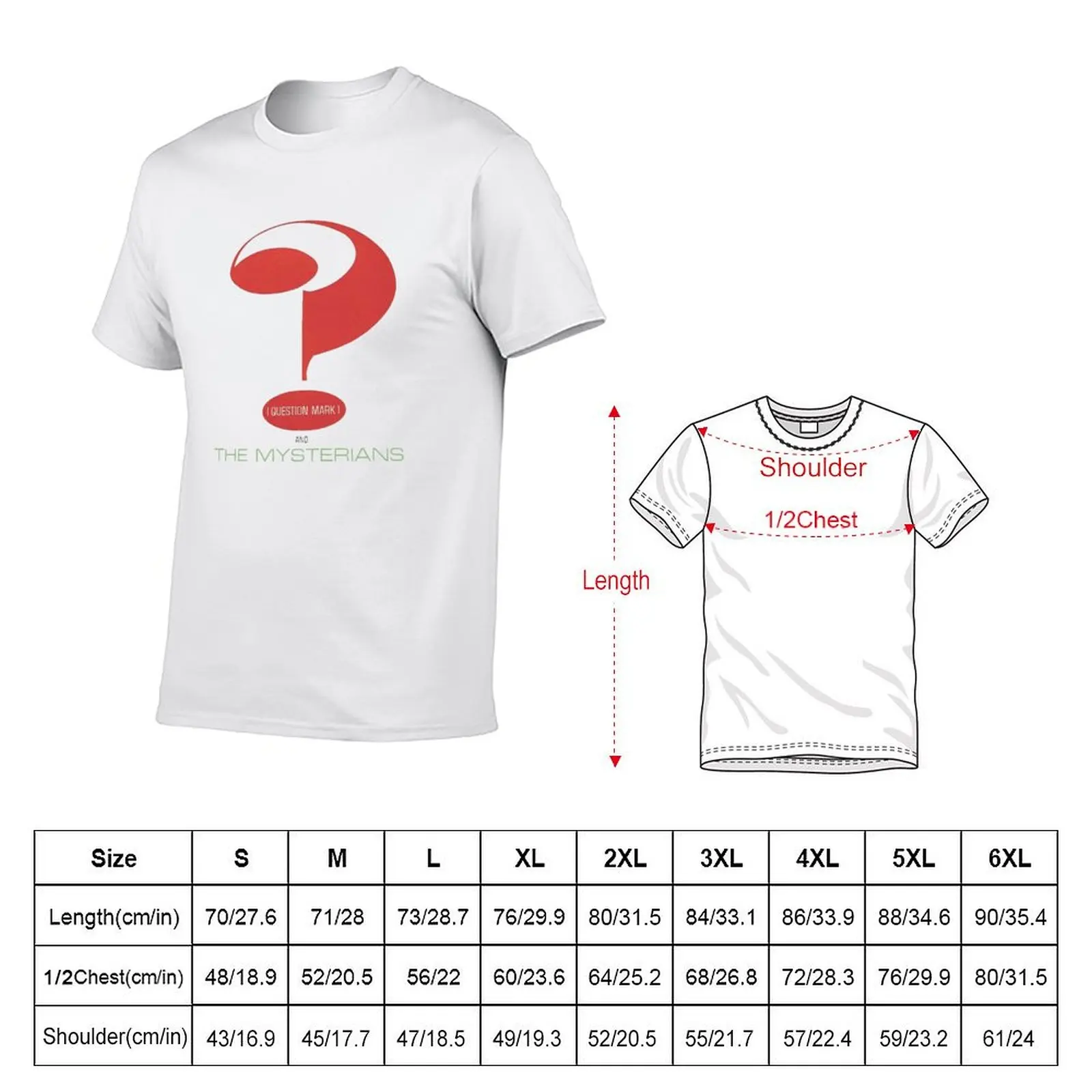 Question Mark & the Mysterians T-Shirt Essential Solid Color T-Shirt