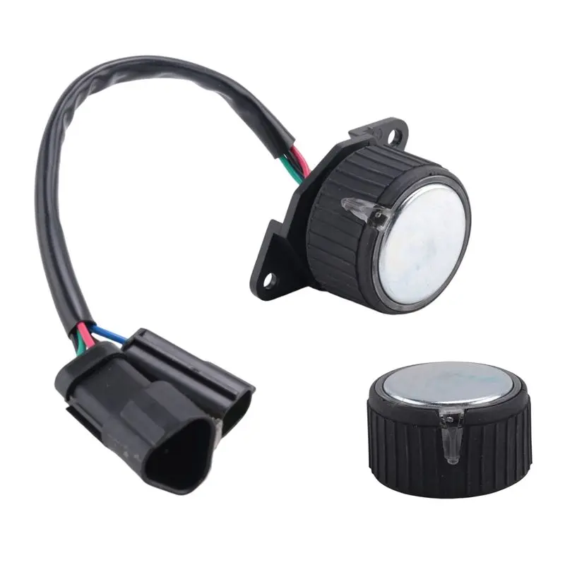 

AEE5-Excavator Parts 21Q4-20812 For R130 R150 R215 R225-9 Throttle Knob Switch Controller (Double Plug)