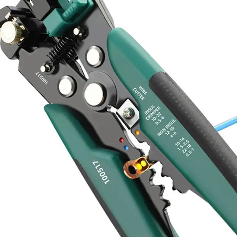 Electrical Wire Stripper Adjustable Cable Stripper 4-in-1 Wire Crimper Metal Wire Stripper Crimping Tool For Install Engineering