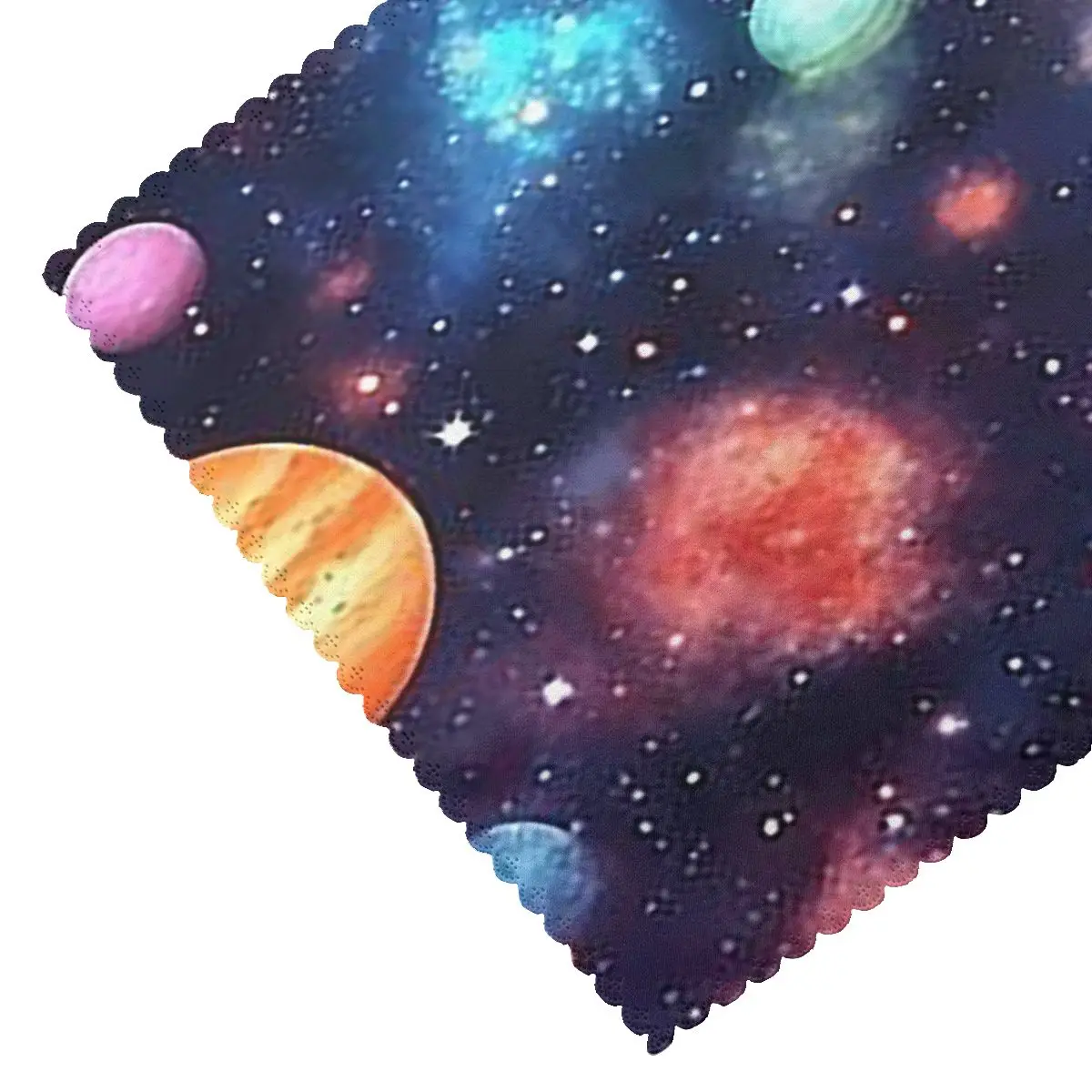 Solar System Space Planets Universe Placemat Non-Slip Plate Mat for Dining Table Bowl Coaster Super Absorbent Mats