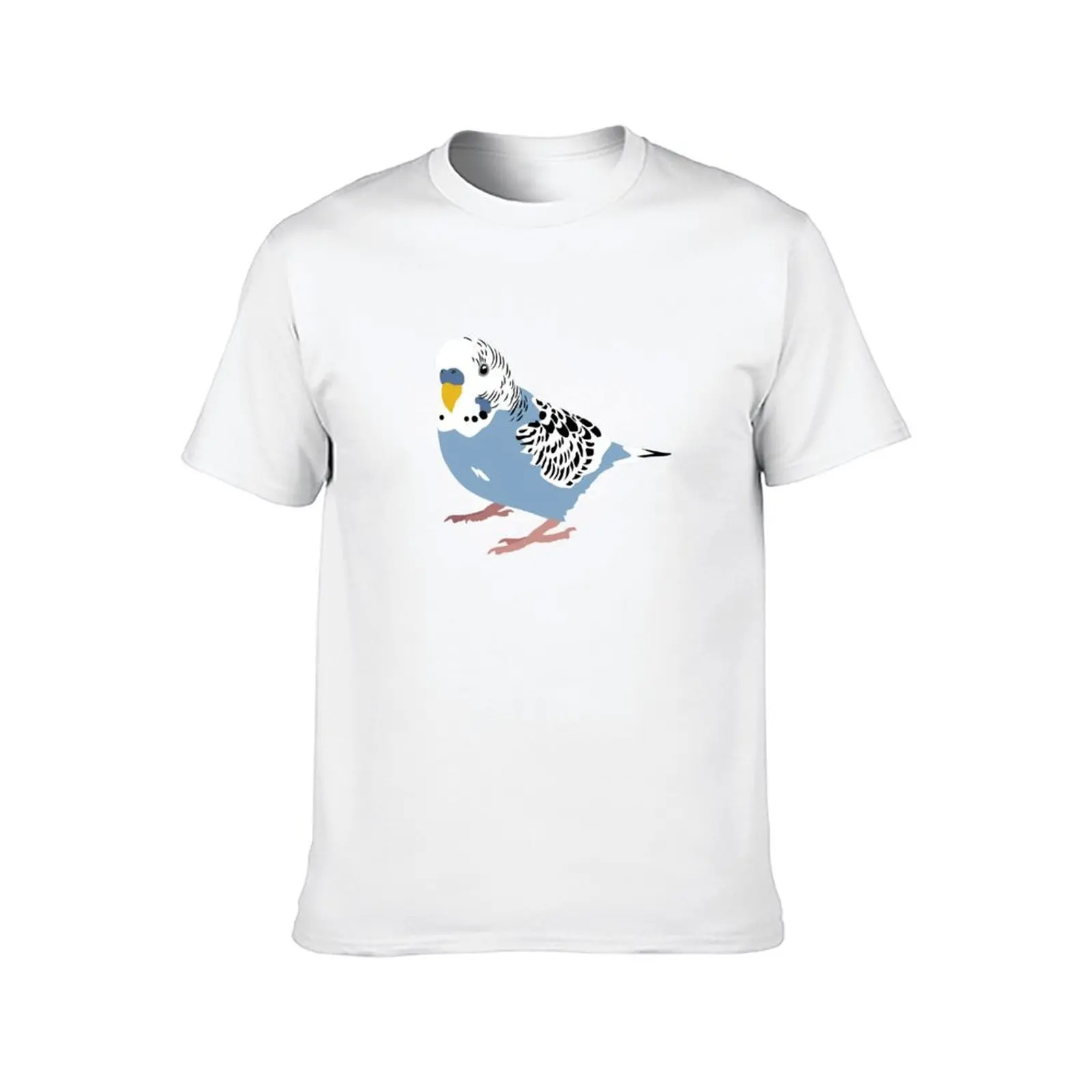 الأزرق الببغاء تي شيرت القطن تي شيرت حزمة رجل تي شيرت للرجال مضحك تي شيرت رجل تي شيرت #2