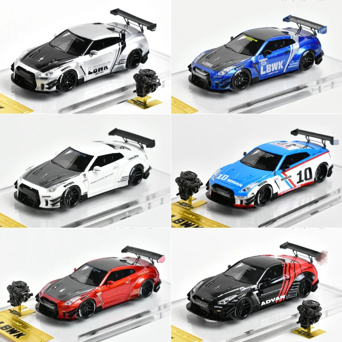 

IG Ignition 1:64 GTR R35 Type 2 Resin Diecast Model Car