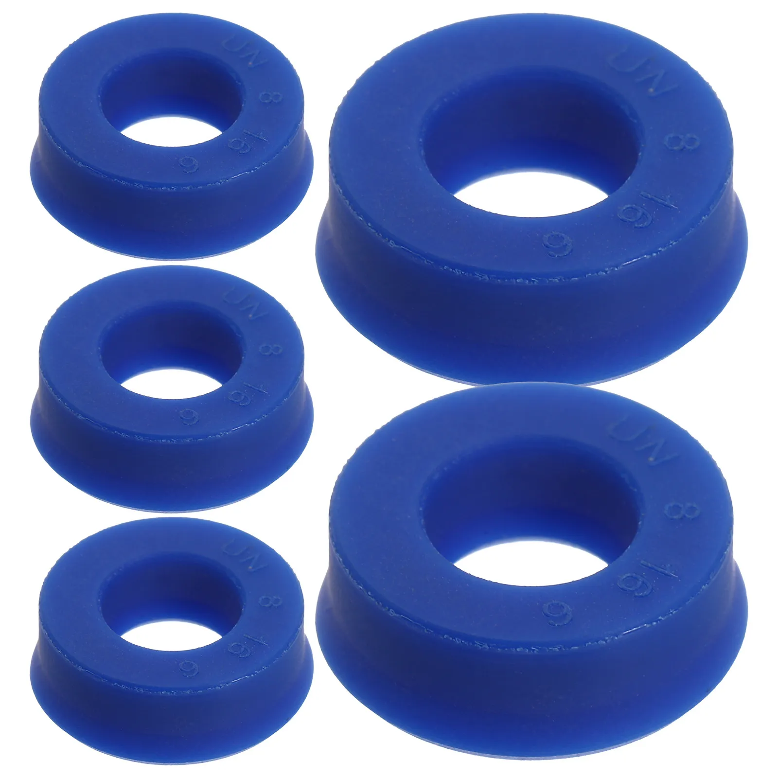 5Pcs Un Hydraulic Seal Ring Kit Polyurethane Seals for Oil Transmission Systems Wear Tear Extreme Temp Resistance Sealing