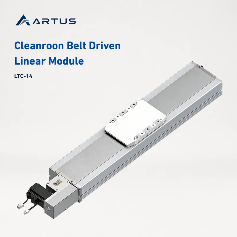 Cleanroom Belt Driven Linear Module 200W 2000mm/s 25kg Long Stroke Linear Actuator LTC-14 For Industrial Automation Equipment