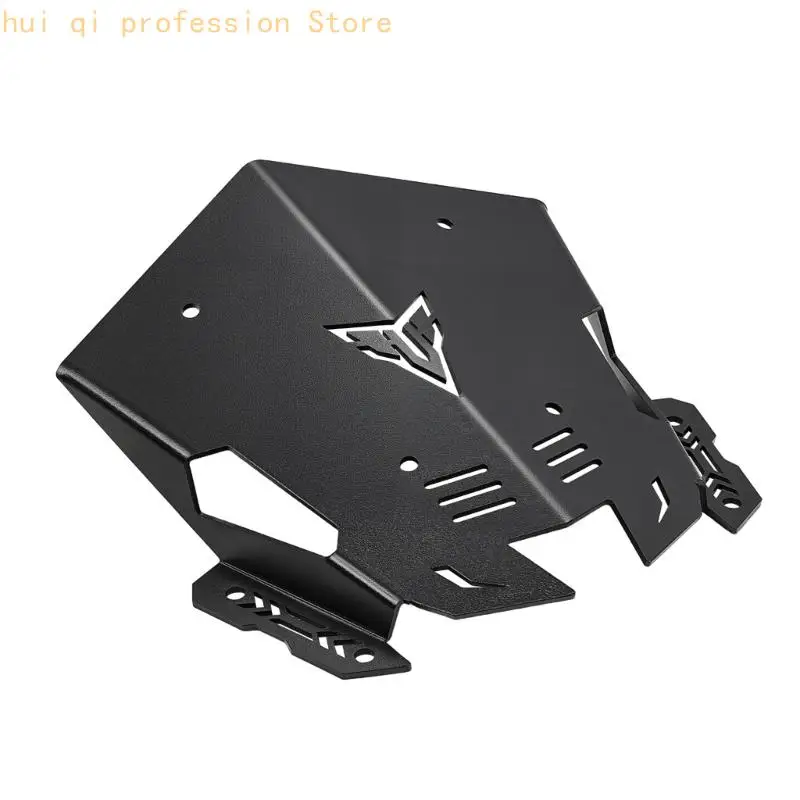 Schwarzes Motorrad-Frontschutz-Set für Stadtfahrten und Trail-Einsatz H8WE – Detail 3