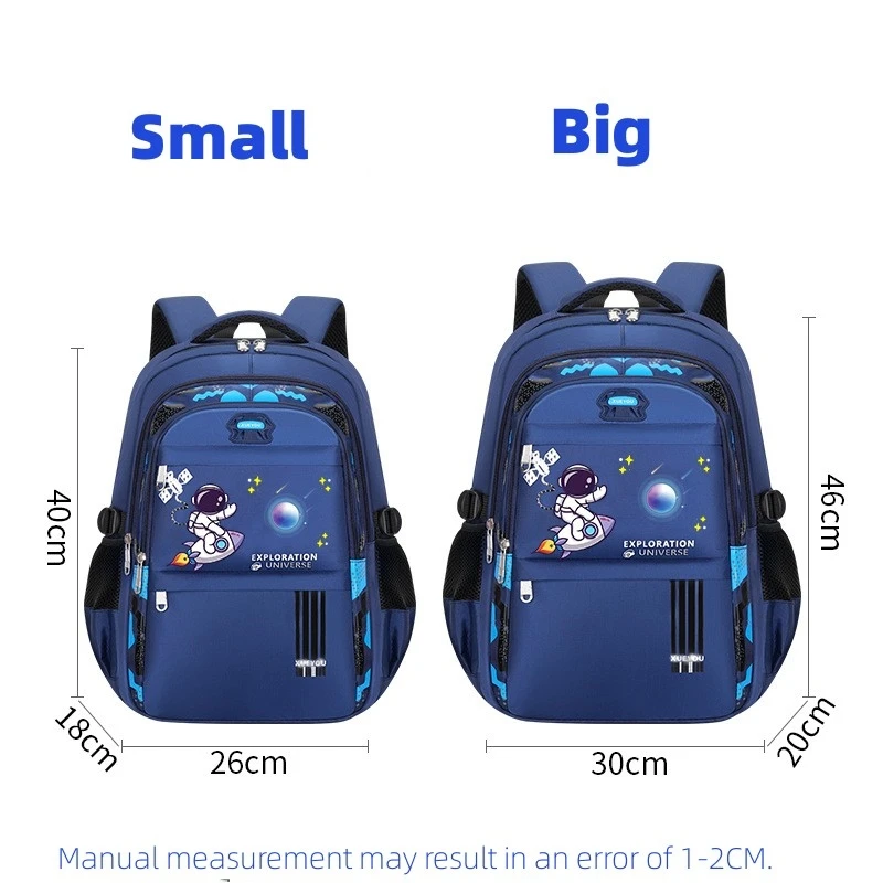 School Bags for Boys Shoulder Backpack Bagutte Children Spinal Protection Light Big Capacity New Astronaut Waterproof Kids