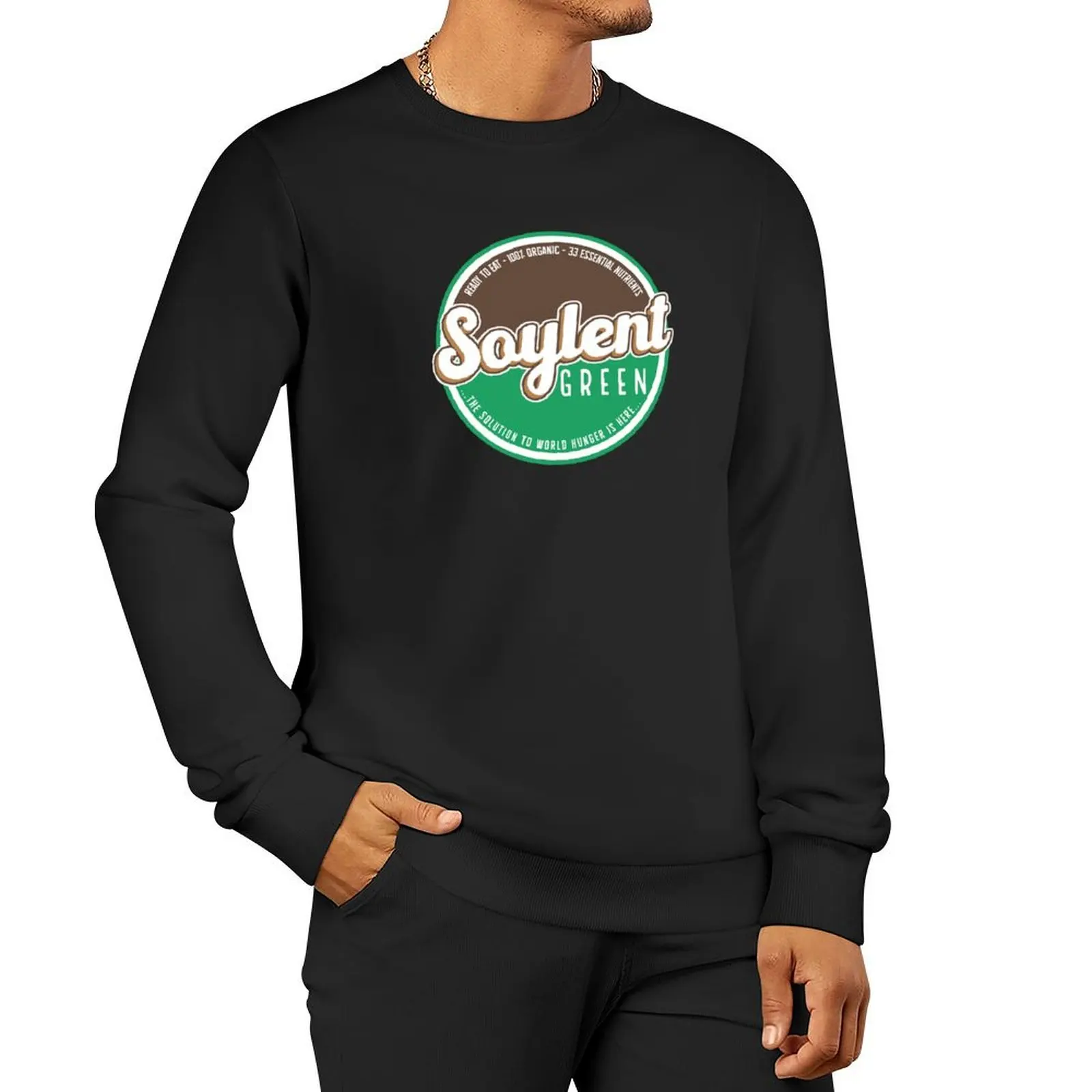 Soylent Green Pullover Hoodie hooded shirt autumn new products sports sweatshirt man