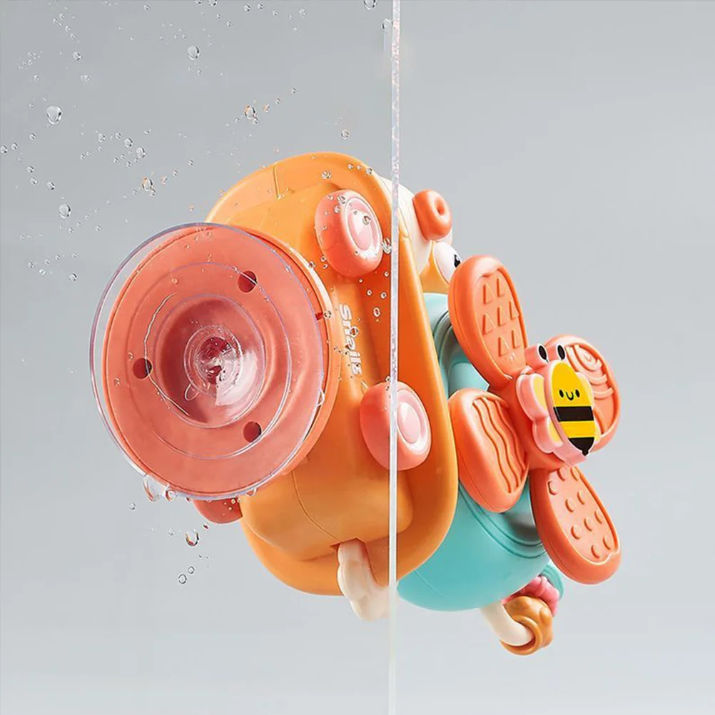 Rotary Windmill Suction Toy Baby Desktop Infant High Chair For Toddler Plastic Plaything