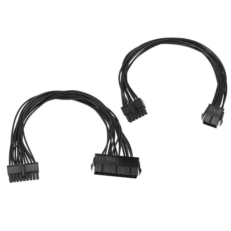 Motherboard Power Conversion Cable 24Pin To 18Pin, 8Pin To 12Pin, Support ATX Power Supply, Suitable For HP Z440 Z640-AEF7