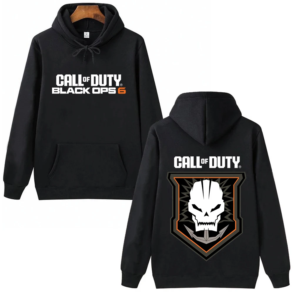 Call of Duty Black Ops 6 sudaderas con capucha para hombres y mujeres, sudaderas Harajuku con cordón, ropa para hombres, jersey de manga larga, Tops de otoño