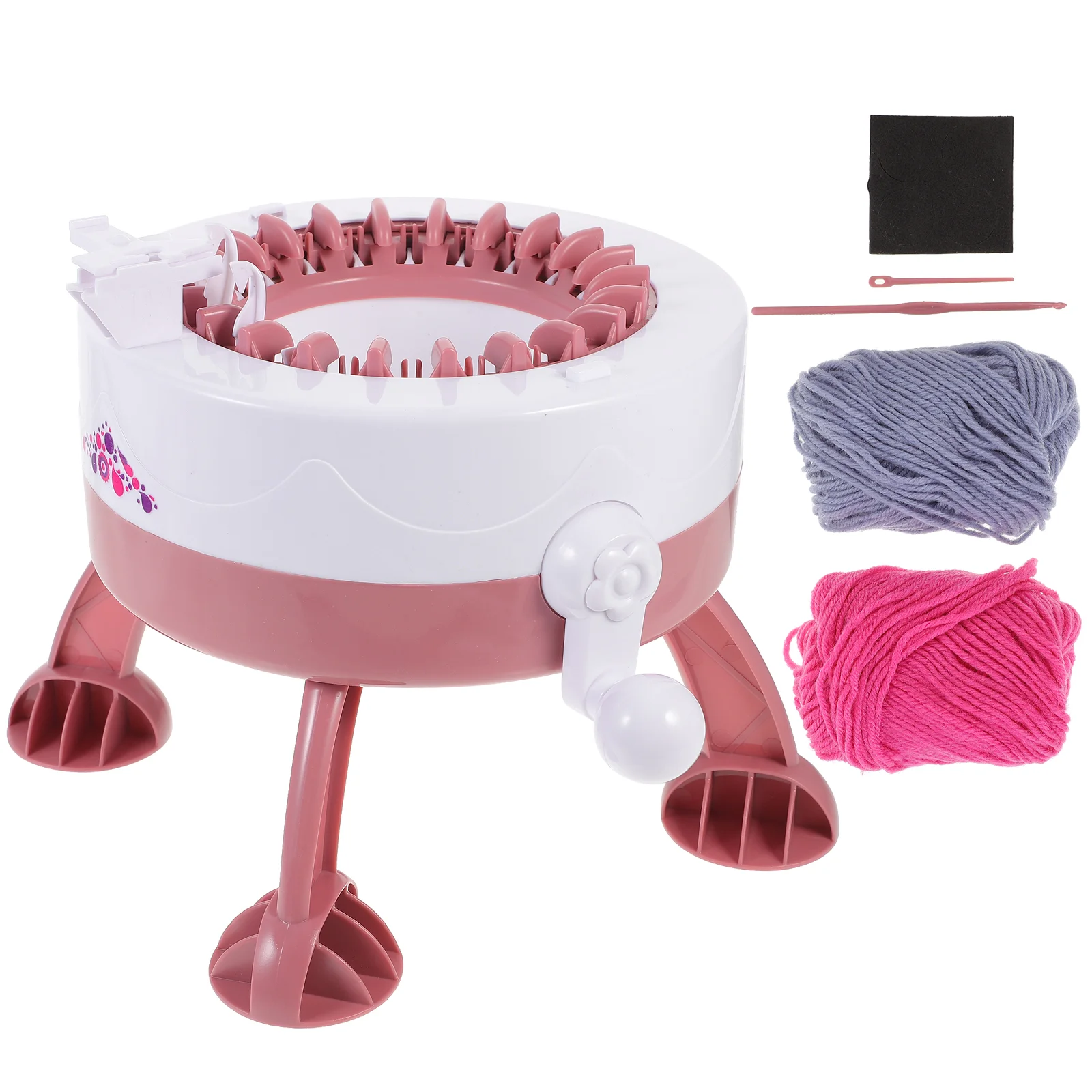 Creative Knitting Machine DIY Weaving Tool Toy Crochet Kit Crafts Child Kids Toys