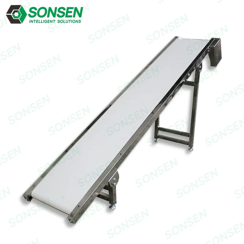 

Popular Customization Ramp Conveyor PU Lifting Conveyor Belt Pvc Belt Small Business Food Grade Conveyor Belt