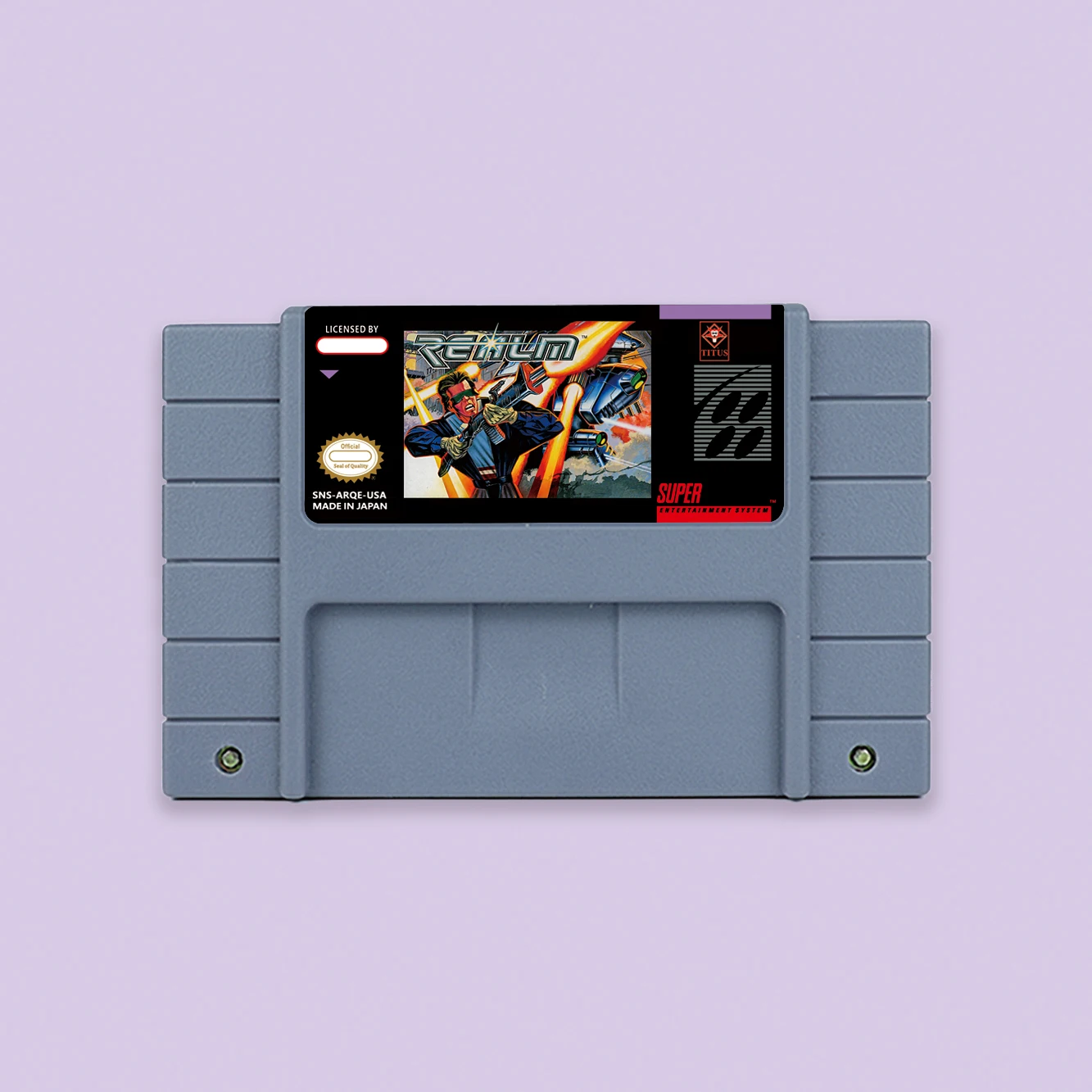 Realm Action game for SNES 16 bit Single Card USA NTSC EUR PAL Video Game Consoles Cartridge