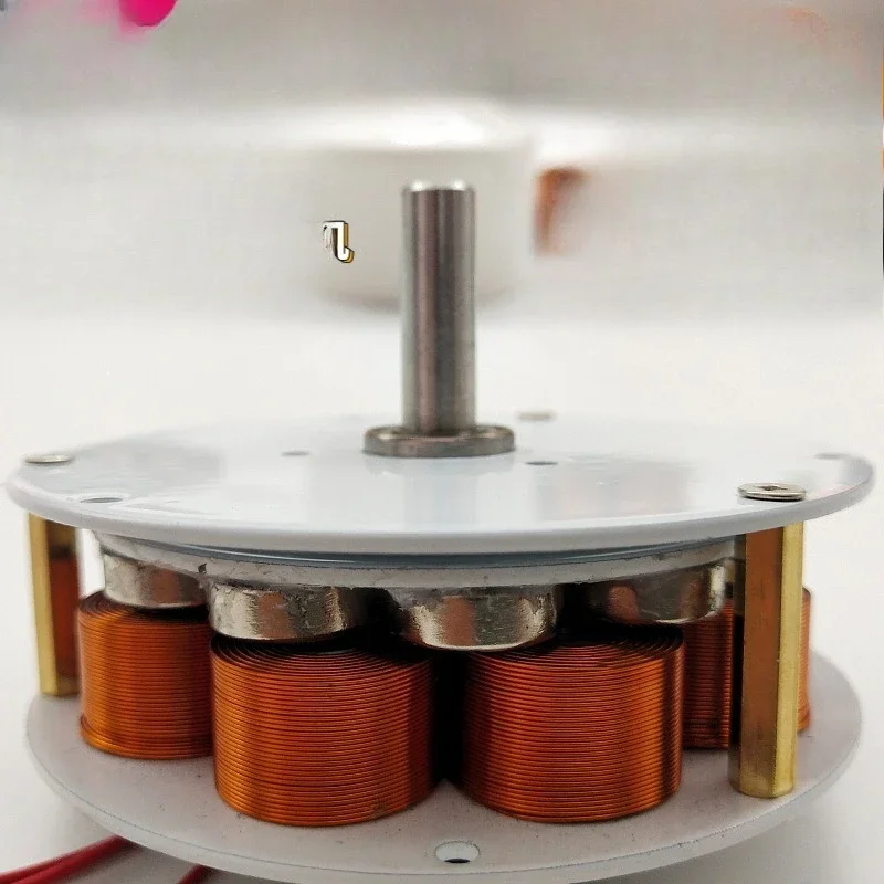 OGMMicro Disc Type With Iron Core Generator, Strong Magnetic, Low Speed, High Power Generation, Three-phase Alternator
