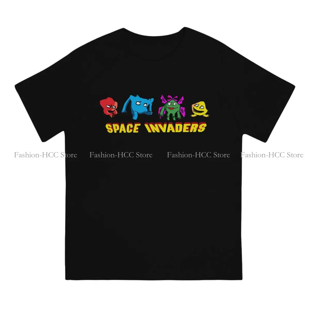 Cartoons Special TShirt Space Invaders Top Quality New Design Gift Idea  T Shirt Stuff Ofertas Polyester