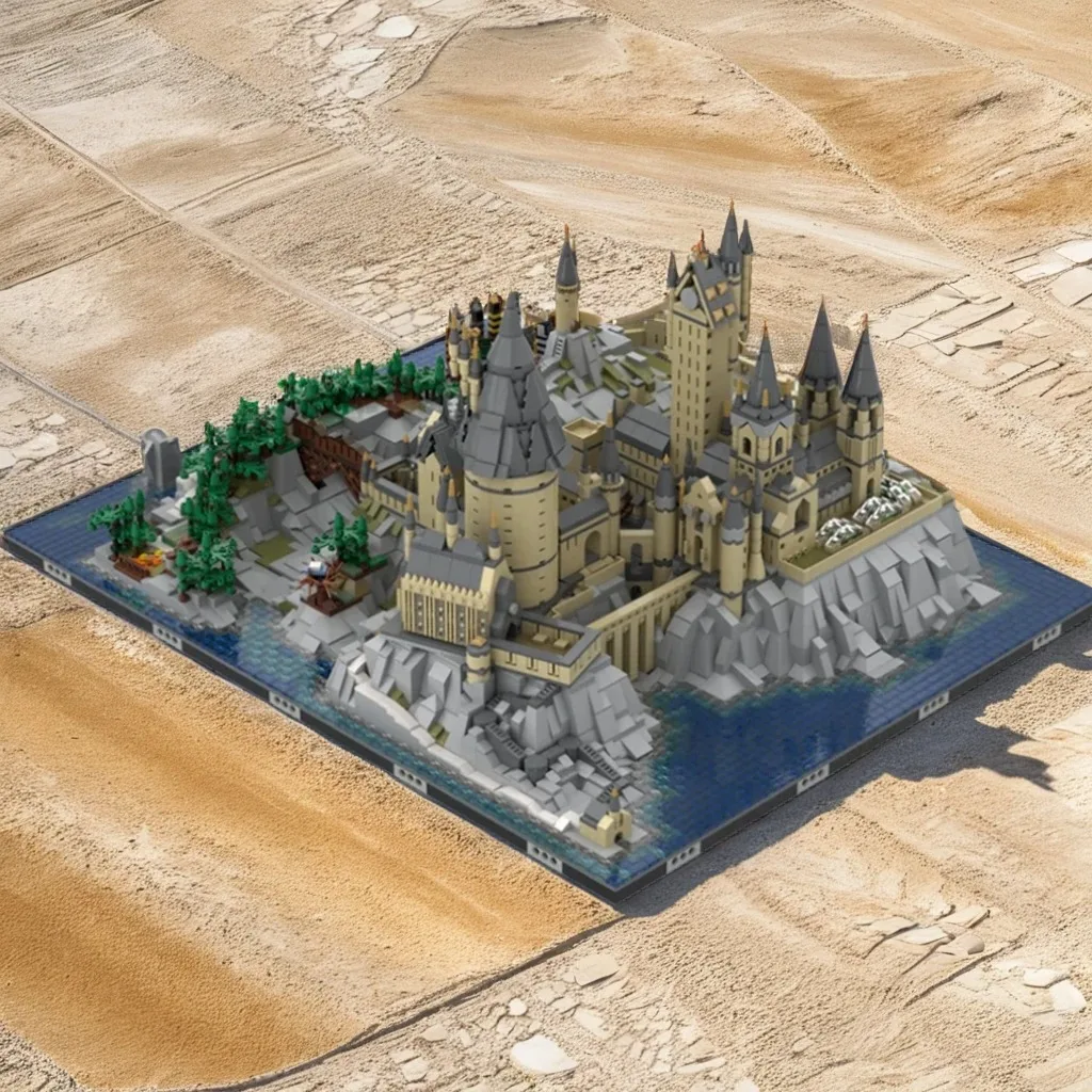

7587 шт. MOC Micro Castle Series Замок Микрополиса Мини Средневековая фортеця Дизайн DIY Модель Строительные блоки Игрушки на день рождения Подарок