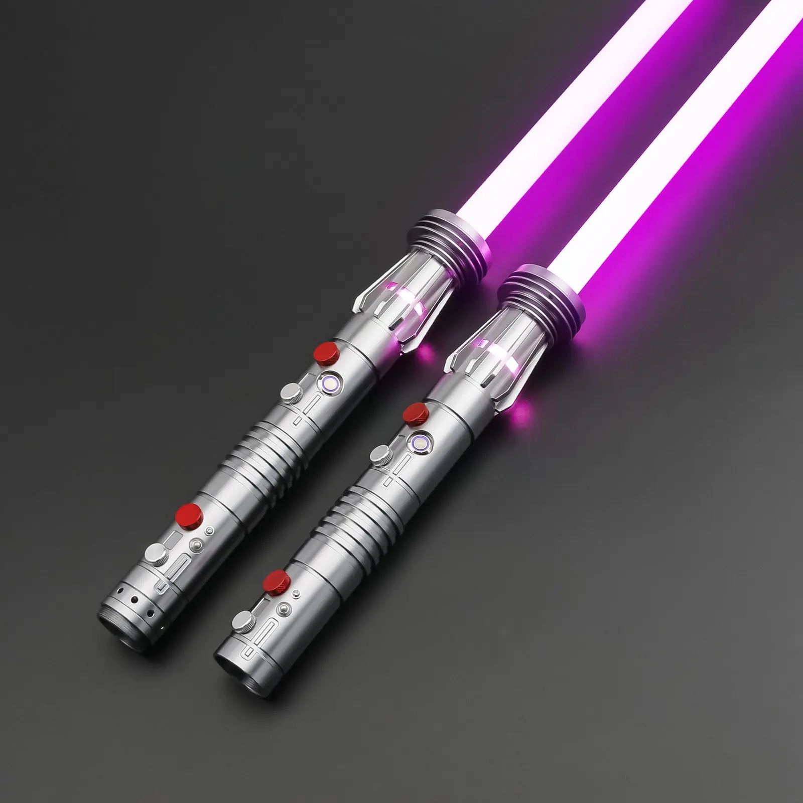 Darth Maul SE 2pcs Double Lightsaber Removable Blade Heavy Metal Hilt Blaster Dueling Laser Sword Cosplay Replica