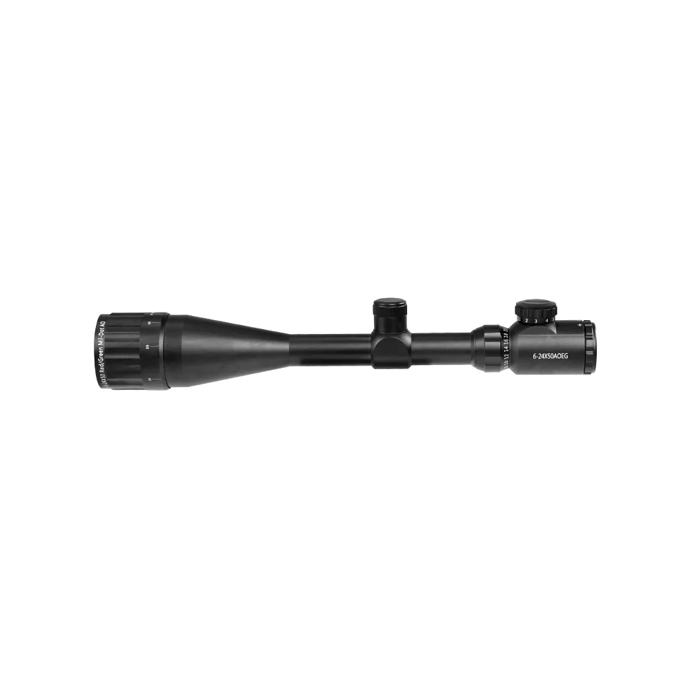 NORTH FOX 6-24x50AOE Tactical Riflescope Optics Sight For Hunting fit airsoft pistol gun Sniper Sight Scope