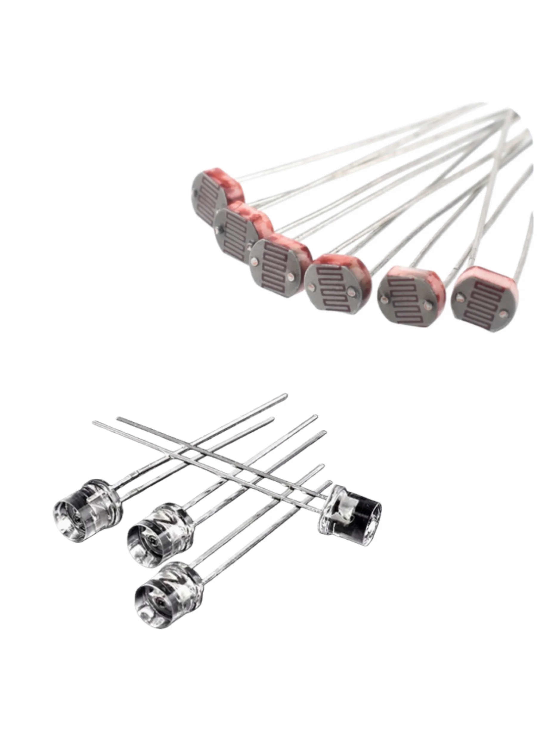 

Minimum order of 10pcs Photosensitive resistor 5MM photoelectric detection element sensor 5506/5516/5528/5537/5539/5549