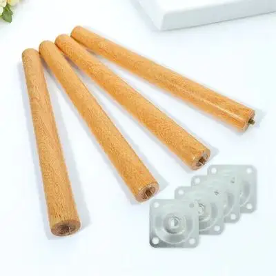 

1Set Furniture Legs Increase Height Wood Table Leg Extender Replacement for Sofa Chair Cabinet Durable Furniture Feet