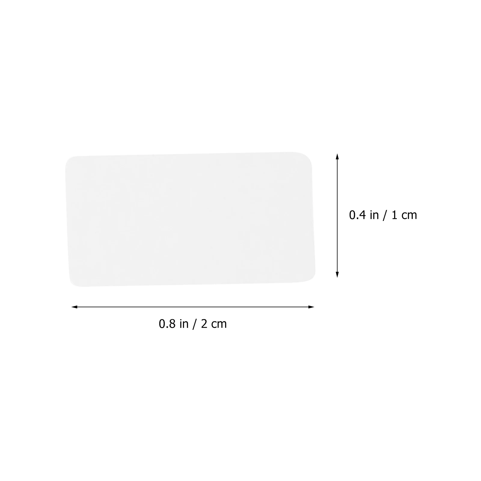 1 Roll Multi-Function Blank Bottle Labels Back Adhesive Home Organization Classified Tag Label Stickers For Storage Boxes