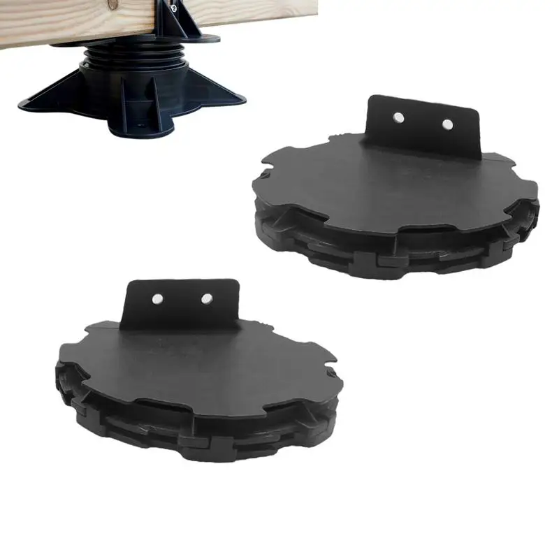 2pcs Adjustable Decking Pedestal Riser Bearing Support Construction Perfect For Patios And Gardens 15-20mm 18-30mm 60-80mm